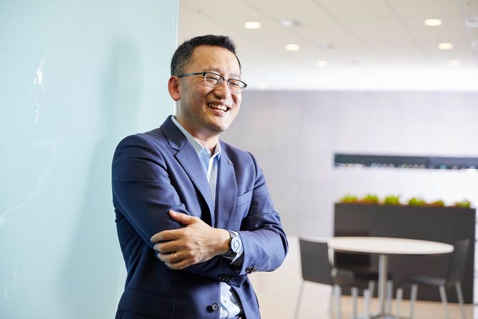 参天製薬 代表取締役社長 兼 最高経営責任者（CEO）谷内樹生さん。