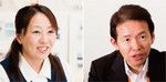 （左）小林千寿子さん。96年から「ダイエー好きが高じて」パートタイマーで働く。（右）野口敏光総務人事本部副本部長。東京本社の対策本部から仙台店を支えた。