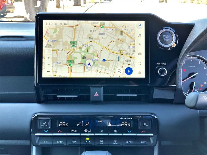 試乗は東京都内の一般道で行われた