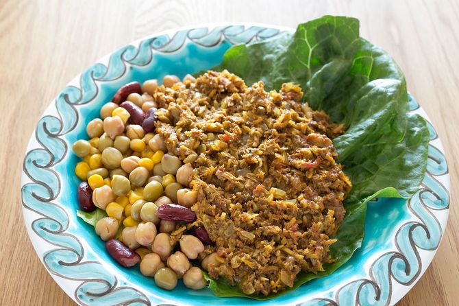 缶詰ベースで作ったとは思えない本格的な一皿