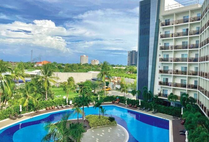 セブ島沖のマクタン島