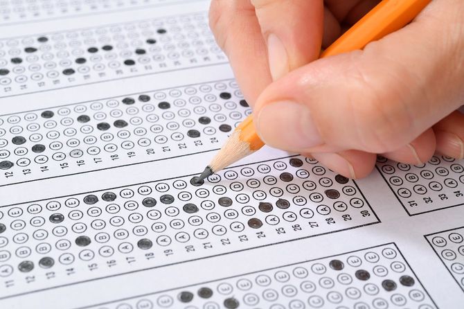 マークシート式の答案