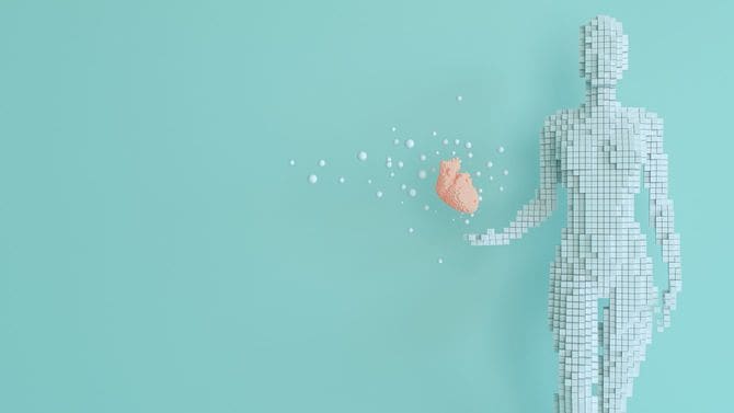 人工知能を表したイメージ