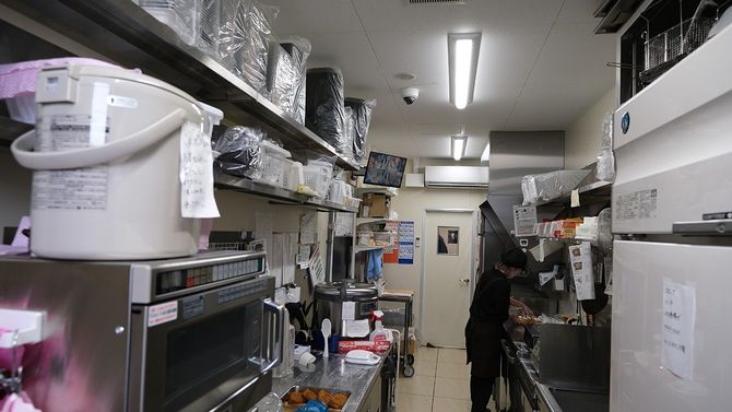 広々とした調理スペース「まちかど厨房」