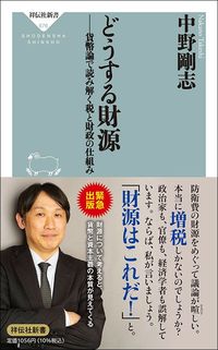 中野剛志『どうする財源――貨幣論で読み解く税と財政の仕組み』(祥伝社新書)