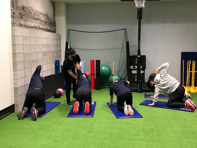 トレーニングの様子