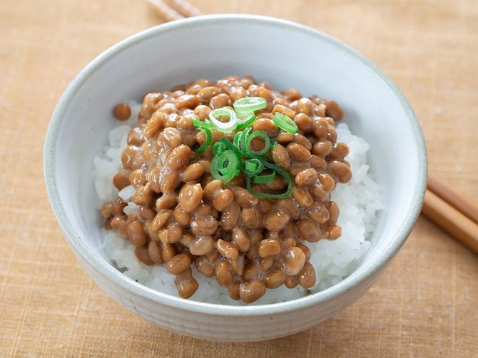 ご飯に納豆