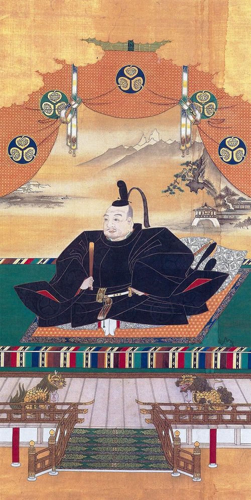 狩野探幽画「徳川家康像」