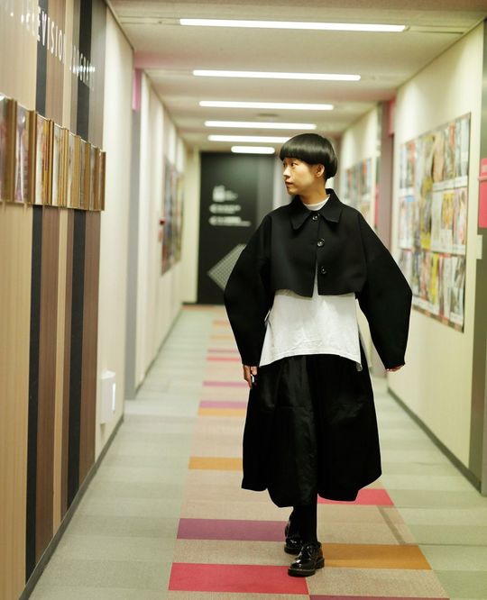 「ぽかぽか」の収録で通うフジテレビ。「もっと上手に話せるようになりたいけど、なかなか慣れません」