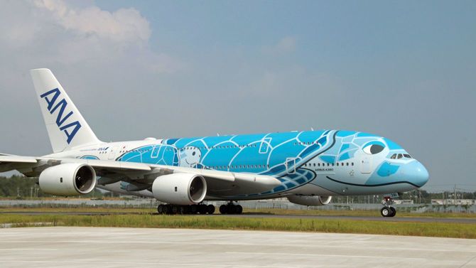 ANAの超大型機A380