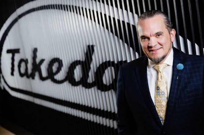 武田薬品ブラジル法人社長ホセ・マヌエル・カアマーニョ氏