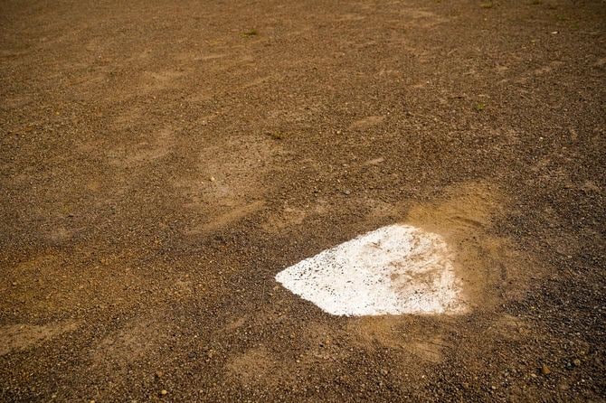 野球のホームプレート