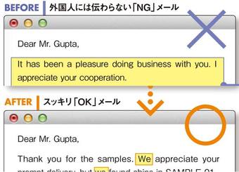 プロが添削！ 日本人の英文メール、ここがダメ