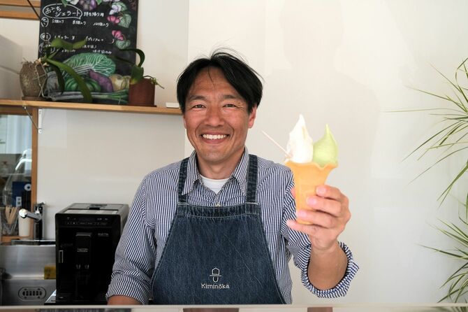「キミノーカ」のオーナー・宇城哲志さん