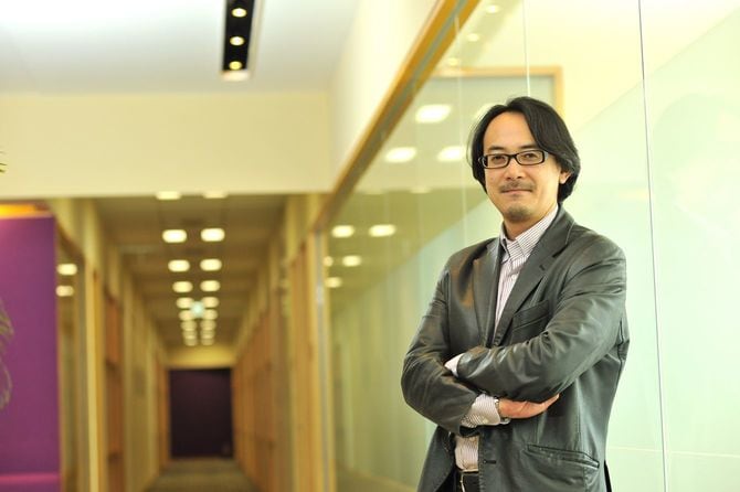 GYAO社長時代の川邊氏。当時100億円規模だった赤字事業を2年で単年度黒字化に導く