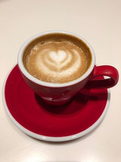 新商品「ラテアート コーヒーゼリー」。ゼリー状のため、消えないラテアートを楽しめる