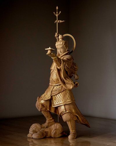 令和5年作の毘沙門天