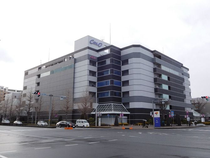 茨城県つくば市吾妻一丁目にある、つくばクレオスクエア。全館休館後のクレオの様子。