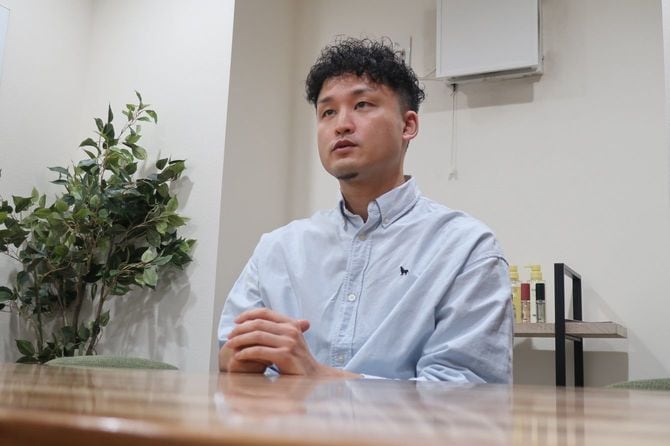 「今が出店のチャンス」と強調する高松社長