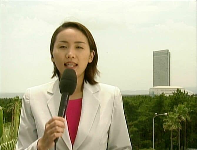 20代アナウンサー時代の榎木田さん