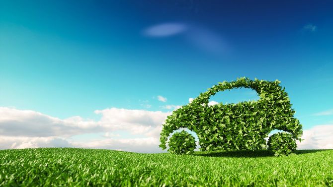 エコフレンドリーな車の概念