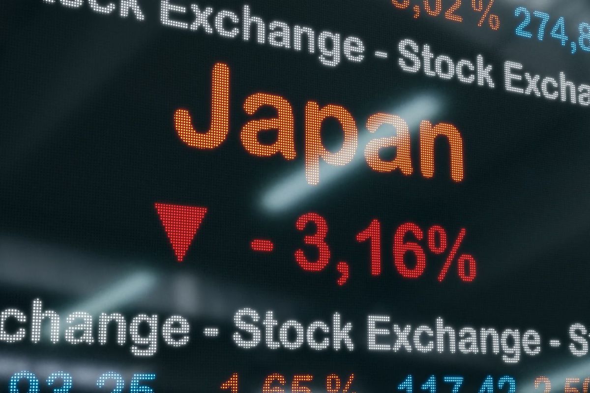 日本株式市場・高値損失