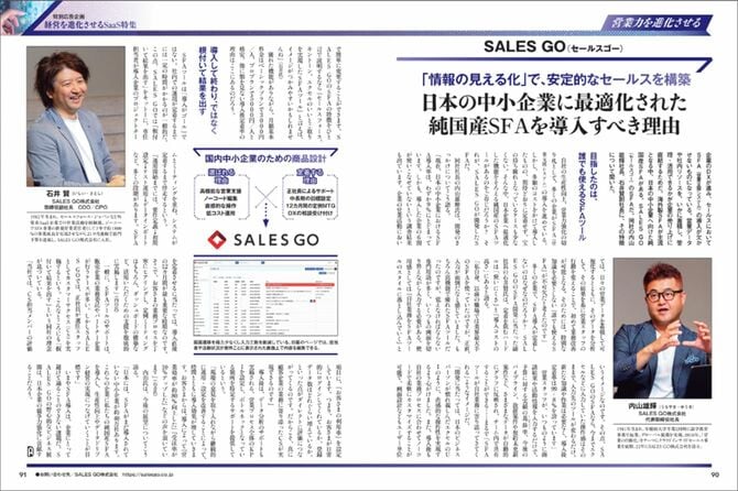 SALES GO株式会社様
