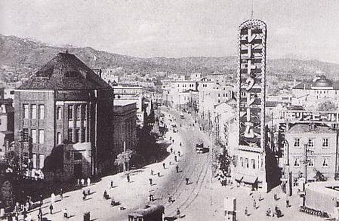 ソウルの南大門通り、1937年