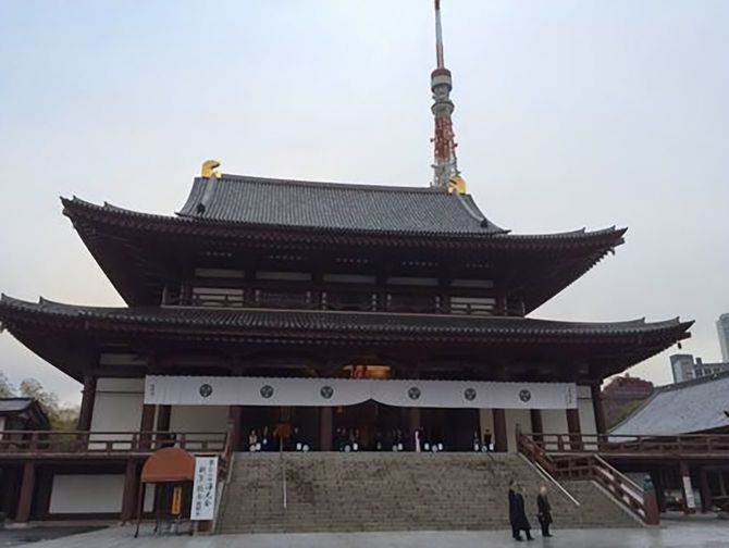 毎年1月の早朝に国会議員を集めた浄光会総会が開催される