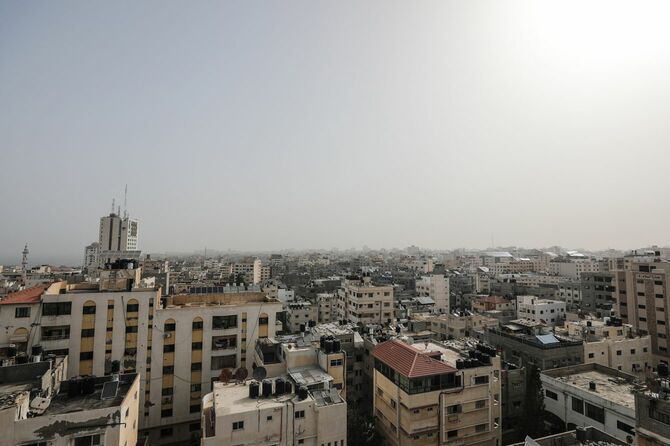 ガザ市の風景