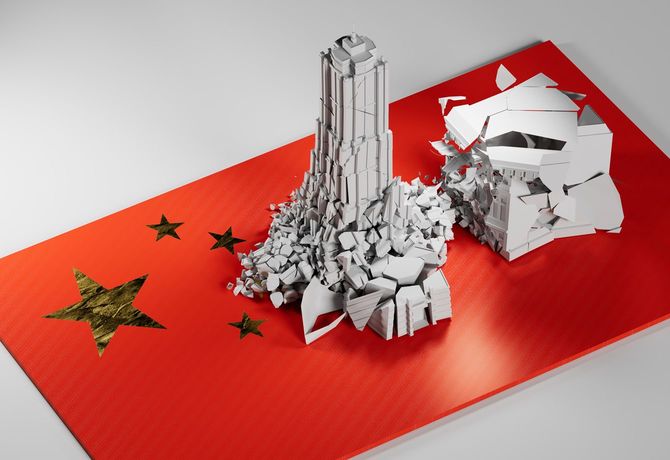 中国 グローバルインフレ不況 住宅不動産暴落