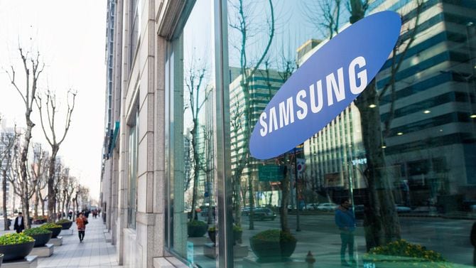 ソウルにあるSamsungのオフィス（2013年3月26日）