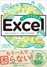 羽毛田睦土監修、あきばさやか漫画『マンガでわかる Excel』(KADOKAWA)