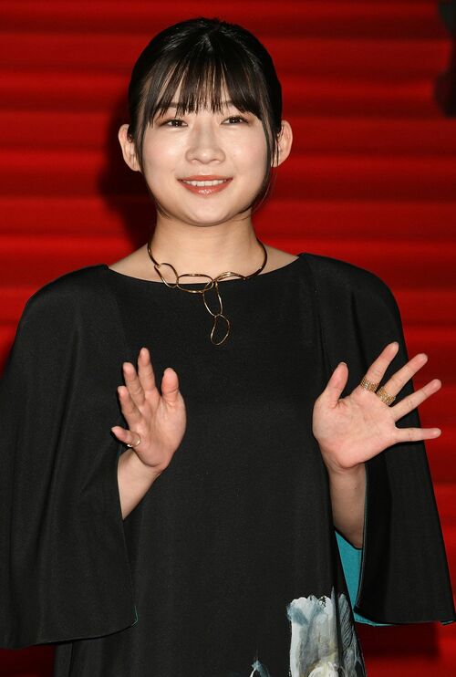 2021（令和3）年10月30日、東京国際映画祭のオープニングセレモニーに登壇した伊藤沙莉