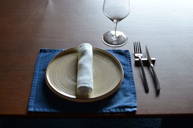 チスパでのテーブルセット