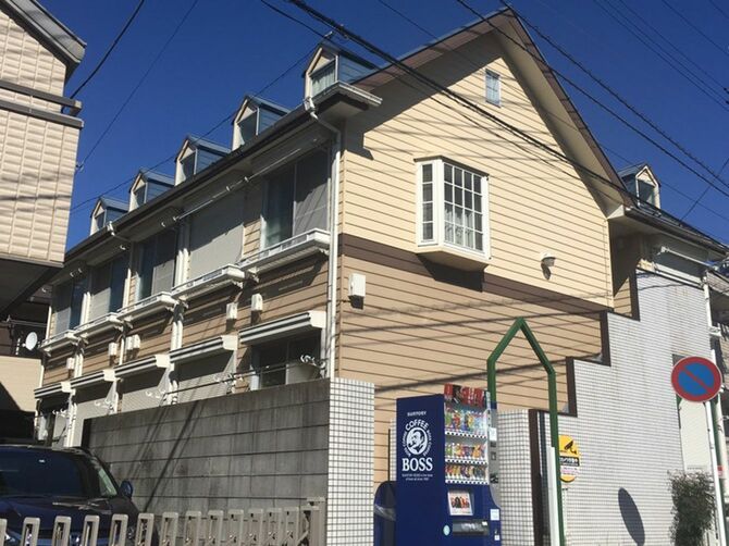 男女9人の遺体が見つかった、白石隆浩被告が住んでいたアパート＝2018年10月29日、神奈川県座間