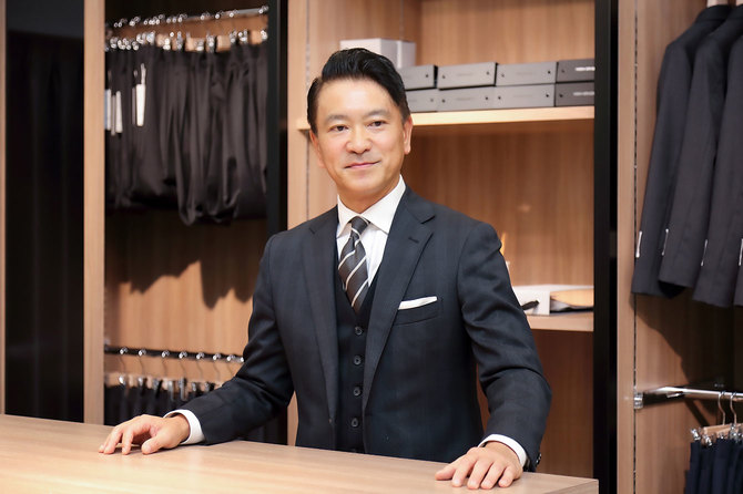 最終DORMEUIL IDENTITY×オンワード樫山 秋冬 スーツ セット-