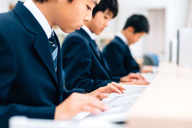 コンピューターの授業