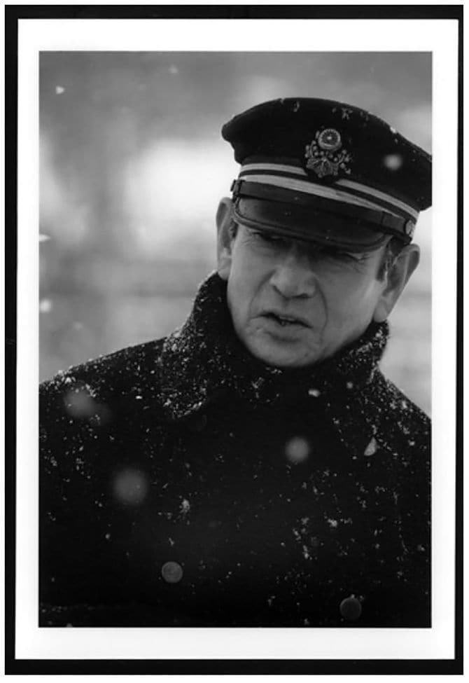 鉄道員（ぽっぽや）のシーン