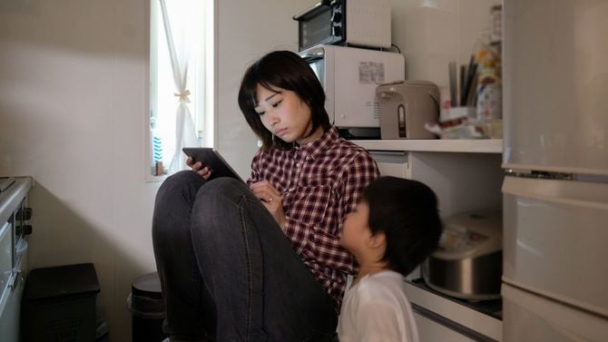 ストレスフルな主婦の日常の一コマ