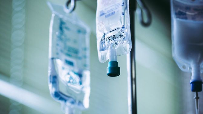 病院の点滴