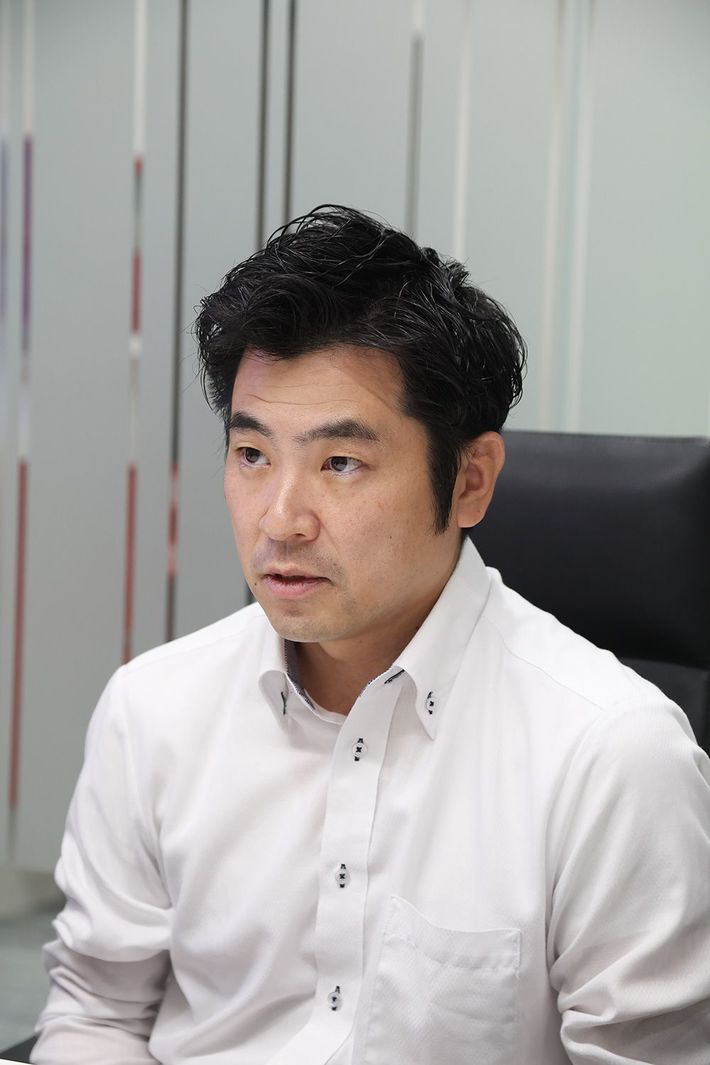 WCS部長の有田さん。国外に移住した日本人富裕層のサポートをすることで、大和証券の顧客エリアの拡大に寄与できているという