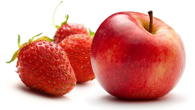 リンゴとイチゴ