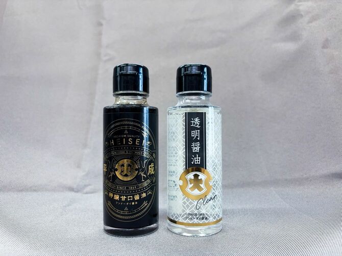 熊本の醤油メーカー「フンドーダイ」の「特醸甘口醤油 平成」と「透明醤油」