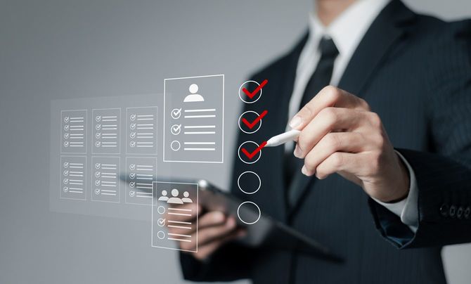 履歴書をレビュー