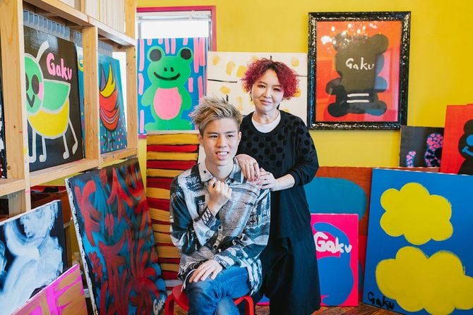 GAKUさん(左)とココさん(右)