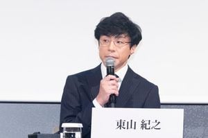 自身の性加害疑惑については今回の会見でも否定した（撮影＝阿部岳人）