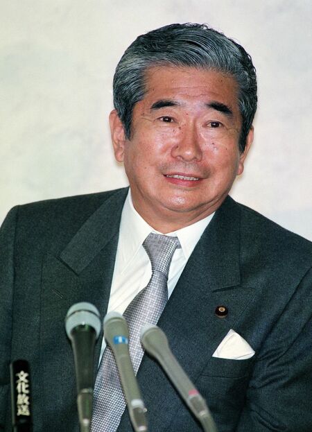 2月1日に89歳で死去した石原慎太郎・元東京都知事 1995年4月14日撮影