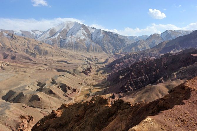 アフガニスタンの谷