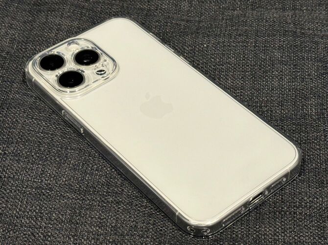 一番人気のクリアケースはホコリが混入しても見つけやすい